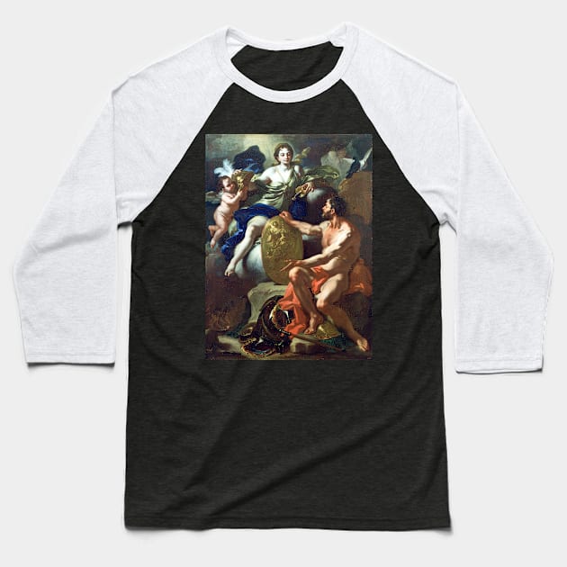 Francesco Solimena Venus at the Forge of Vulcan Baseball T-Shirt by pdpress